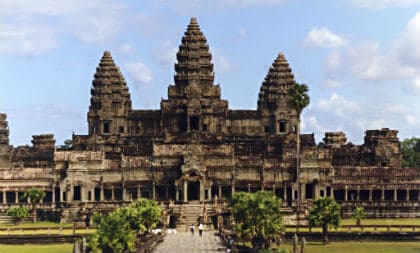 Exploring Angkor Wat